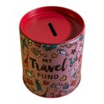 حصالة نقود معدنية بتصميم جذاب