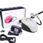 ضاغط هواء صغير (Mini Air Compressor) مع إيربرش (Airbrush)