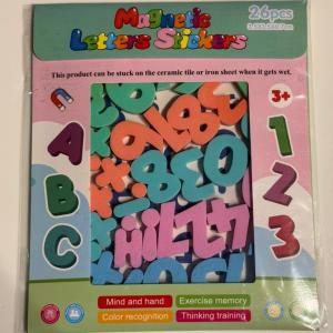 حروف وأرقام مغناطيسية تعليمية