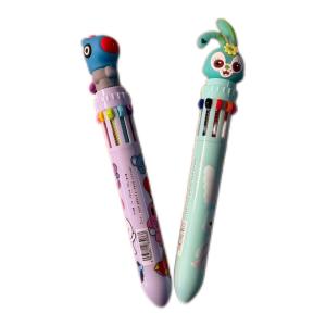 أقلام متعددة الألوان بشخصيات كرتونية لطيفة