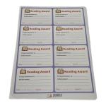 ملصقات جائزة القارئ المتميز