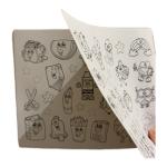 دفتر ملصقات تزيين الدفاتر