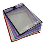 الجيوب الشفافة مقاس A4، الجيوب الشفافة