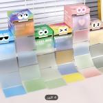 صندوق ملاحظات لاصقة بتصميم كرتوني – 105 ورقة