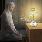 مصباح مكتبي/ غرفة /كومندينو  مع سماعة بلوتوث للقرآن الكريم SQ-918 اضاءة فخمة