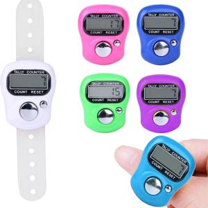 عداد تسبيح إلكتروني ملون – Digital Prayer Bead Counter