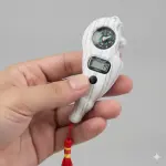 عداد تسبيح إلكتروني متعدد الوظائف مع بوصلة وشرّابة