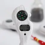 عداد تسبيح إلكتروني متعدد الوظائف مع بوصلة وشرّابة