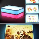 طاولة الإضاءة للرسم بالرمل ، جهاز الرسم بالرمل