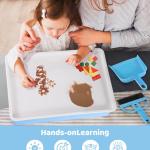 طاولة الإضاءة للرسم بالرمل ، جهاز الرسم بالرمل