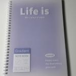 دفاتر التدرج اللوني سبرنج Gradients notes books