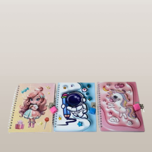 دفاتر الأسرار السحرية، دفتر، دفتر قفل، مذكّرة، نوتات