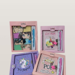 الدفتر السحري، مذكّرة خاصة، دفتر قفل، نوتات