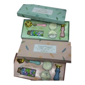 مجموعة الأختام الإبداعية – Creative Wax Seal Set ختم شمعي، ختم الرسائل
