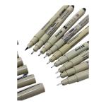 مجموعة أقلام تحديد فنية دقيقة