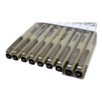 مجموعة أقلام تحديد فنية دقيقة