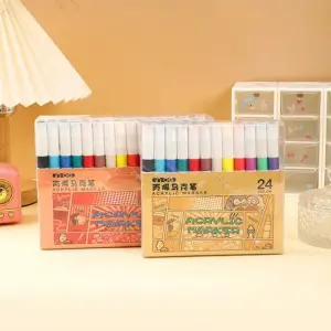 أقلام ألوان أكريليك (Acrylic Marker)