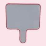 ألواح صغيرة للكتابة التفاعلية،لوحات بيضاء بمقابض، لوحات على شكل مضرب، سبورة على شكل مضرب.