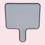 ألواح صغيرة للكتابة التفاعلية،لوحات بيضاء بمقابض، لوحات على شكل مضرب، سبورة على شكل مضرب.