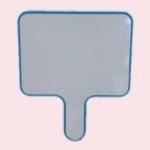 ألواح صغيرة للكتابة التفاعلية،لوحات بيضاء بمقابض، لوحات على شكل مضرب، سبورة على شكل مضرب.