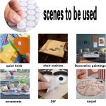 اللاصقات الدائرية المصنوعة من قماش، اللاصقات الدائرية