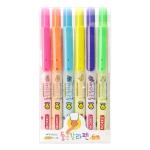 أقلام تلوين باستيل بروائح الفواكه – 6 ألوان/الوان جست كلك justclick