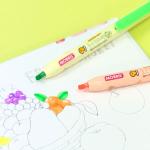أقلام تلوين باستيل بروائح الفواكه – 6 ألوان/الوان جست كلك justclick