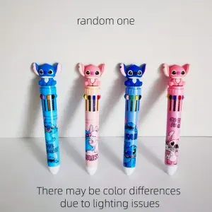 قلم الألوان المتعددة Cute Fairy 🧚‍♀️  اقلام متعددة الالوان برأس