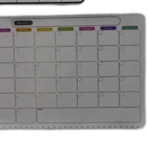 جدول انجليزي ممغنط سبوري ،منظم سبورة ، منظم مكتب