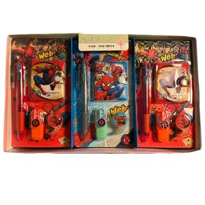 طقم سبايدر مان للأدوات المدرسية