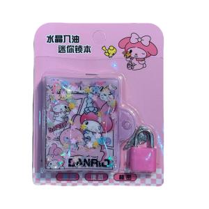 دفتر ملاحظات صغير بقفل