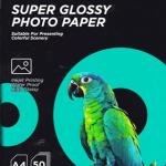ورق صور جوجو فائق اللمعان (A4، 50 ورقة، 300 جم/م²)