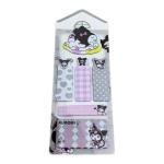 نوتات ، ملاحظات لاصقة كرتونية بتصميم “Kuromi” – تصميمات متنوعة 12 حبة متنوعة