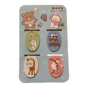 فواصل مغناطيسية بتصميم حيوانات لطيفة