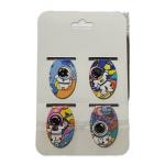 فواصل مغناطيسية فاصلة مغناطيسية فضائية مرحبا - Space Hello Magnetic Bookmark