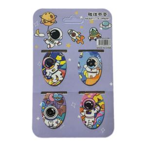 فواصل مغناطيسية فاصلة مغناطيسية فضائية مرحبا - Space Hello Magnetic Bookmark