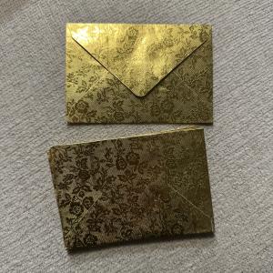 ظروف فخمة مزخرفة – ٤ ألوان فاخرة للتوزيعات الرسائل،العيدية