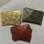 ظروف فخمة مزخرفة – ٤ ألوان فاخرة للتوزيعات الرسائل،العيدية