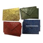 ظروف فخمة مزخرفة – ٤ ألوان فاخرة للتوزيعات الرسائل،العيدية