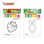 أوراق تلوين مائية للأطفال – KEYBABY