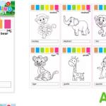 أوراق تلوين مائية للأطفال – KEYBABY