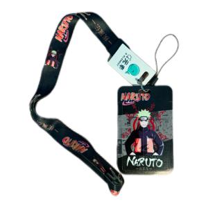 (Naruto) حامل بطاقة مع تعليقة عنق - تصميم ناروتو