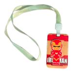 (Iron Man) بطاقة تعريف شخصية بتصميم الرجل الحديدي