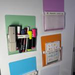 حامل الأغراض والأوراق الممغنط بالشكل الجديد🤩 ،جيب، ملف شفاف