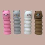 حافظة القطط المصنوعة من السيليكون القابلة للطي ، مقلمة، محفظة