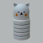 حافظة القطط المصنوعة من السيليكون القابلة للطي ، مقلمة، محفظة