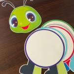 استراتيجية الدودة 🐛الدعسوقة ممغنطة بالكامل  للسبورة ، وسيلة تعليمية، استراتيجيات