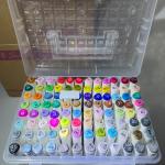 ألوان، ماركر، 96 لون، 80لون, رأس مزدوج  (Superior Art Marker) أقلام التلوين الفنية