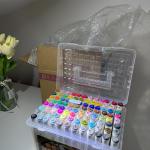 ألوان، ماركر، 96 لون، 80لون, رأس مزدوج  (Superior Art Marker) أقلام التلوين الفنية