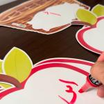 استراتيجية سلة الفواكه الممغنطة بالكامل  للسبورة ،تفاحات السلة التعليمية  ، وسيلة تعليمية، استراتيجيات